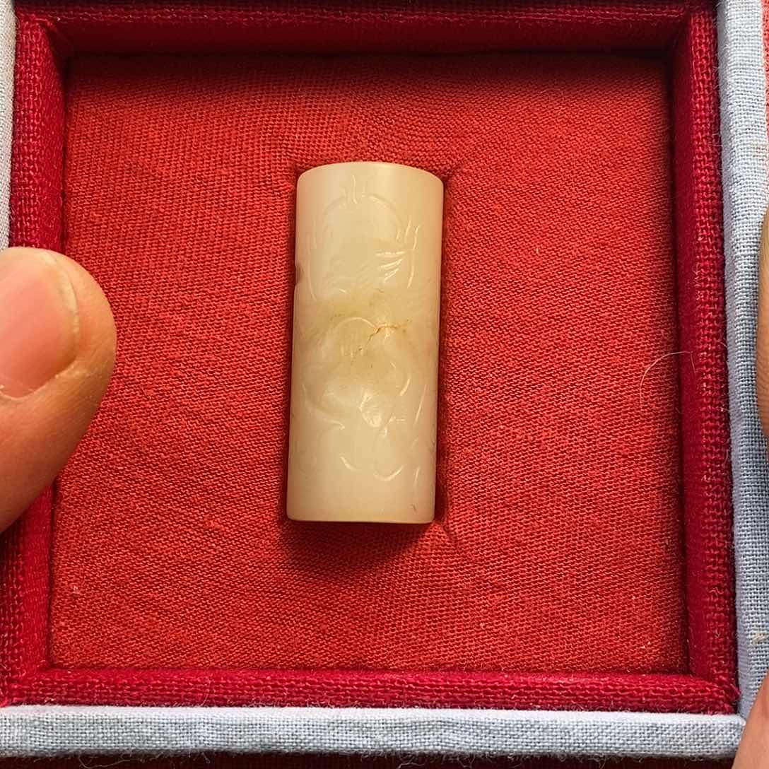 和田玉未镶嵌佩饰岚*夜