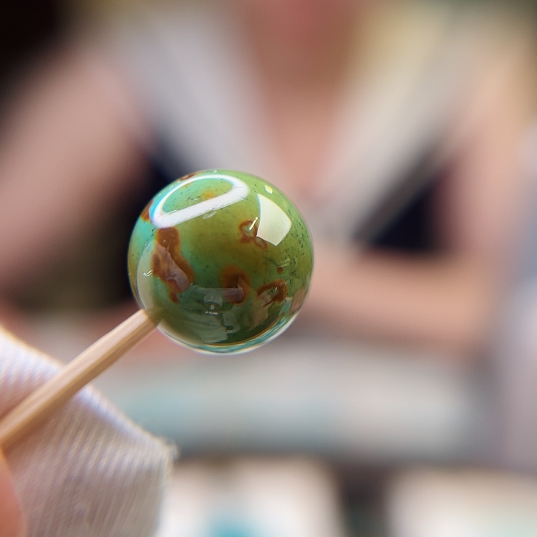 未镶嵌绿松石珠宝奇石13.8