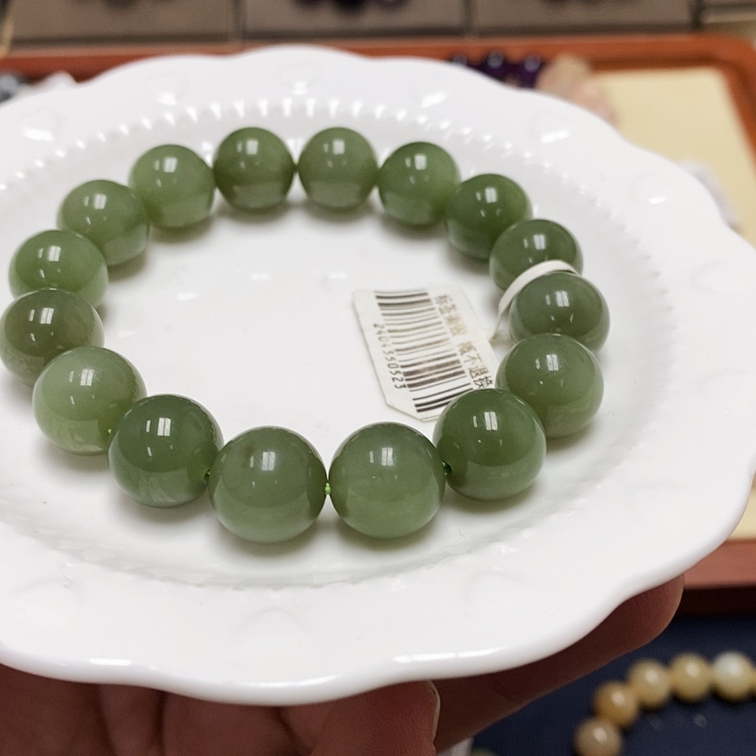 和田玉手链未镶嵌