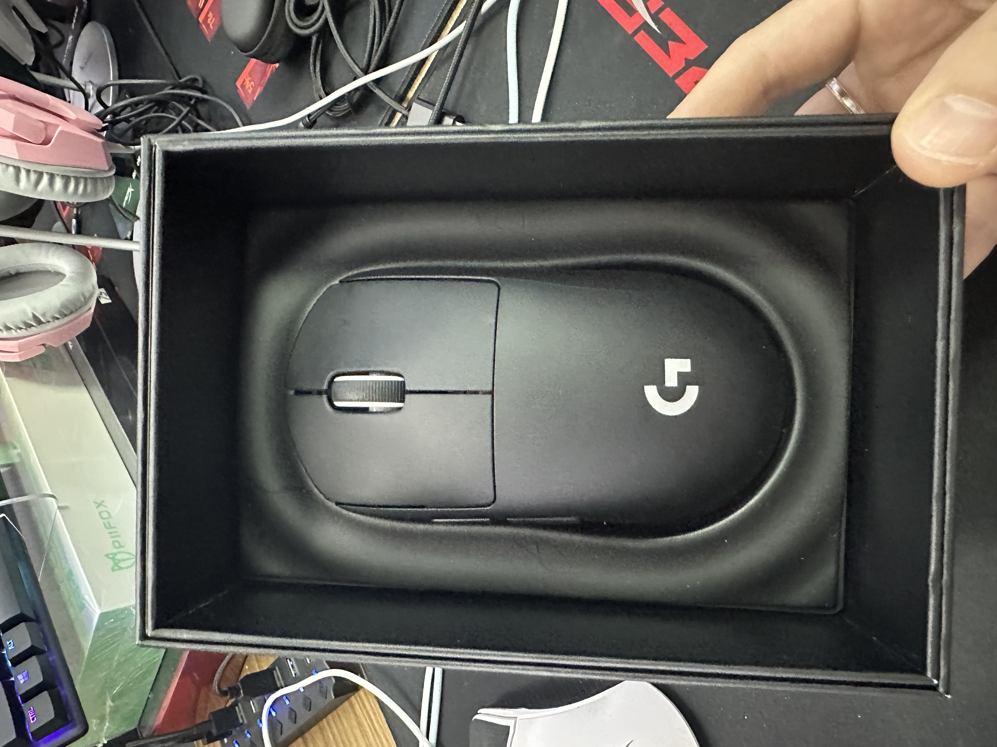 99新 Logitech/罗技 罗技gpw二代狗屁王2无线游戏电竞鼠标