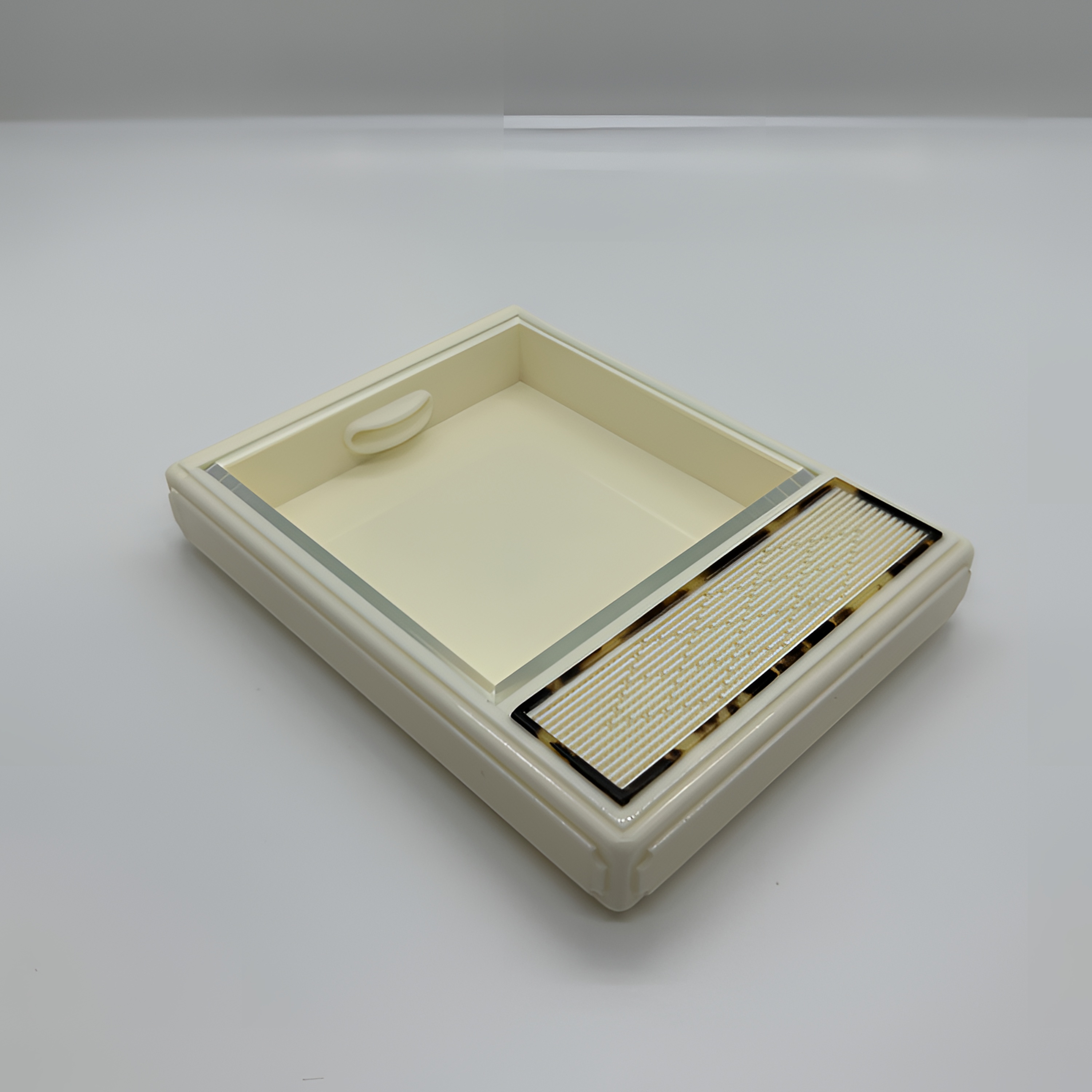 小陆起罗汉音箱黄蛉盒玻璃面板鸣虫用具尺寸115/88/19