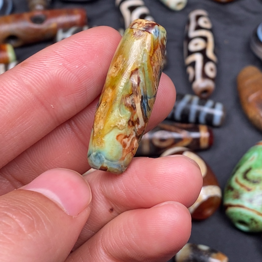 吊坠白玉菩提天珠