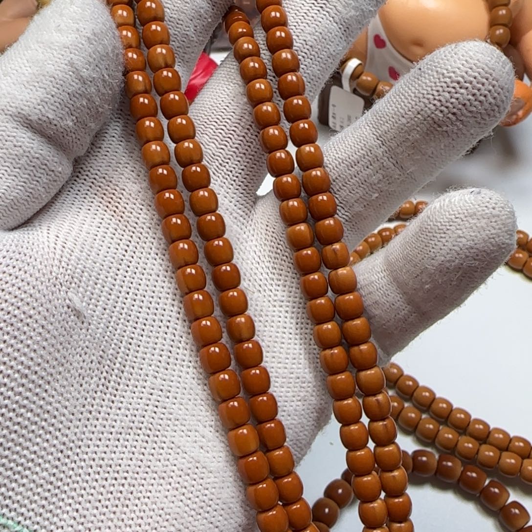 @***g手串/手链橄榄核老挝核尖脖挂5.8