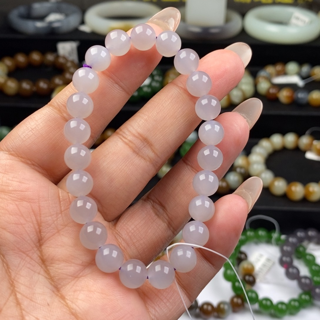 和田玉手串未镶嵌