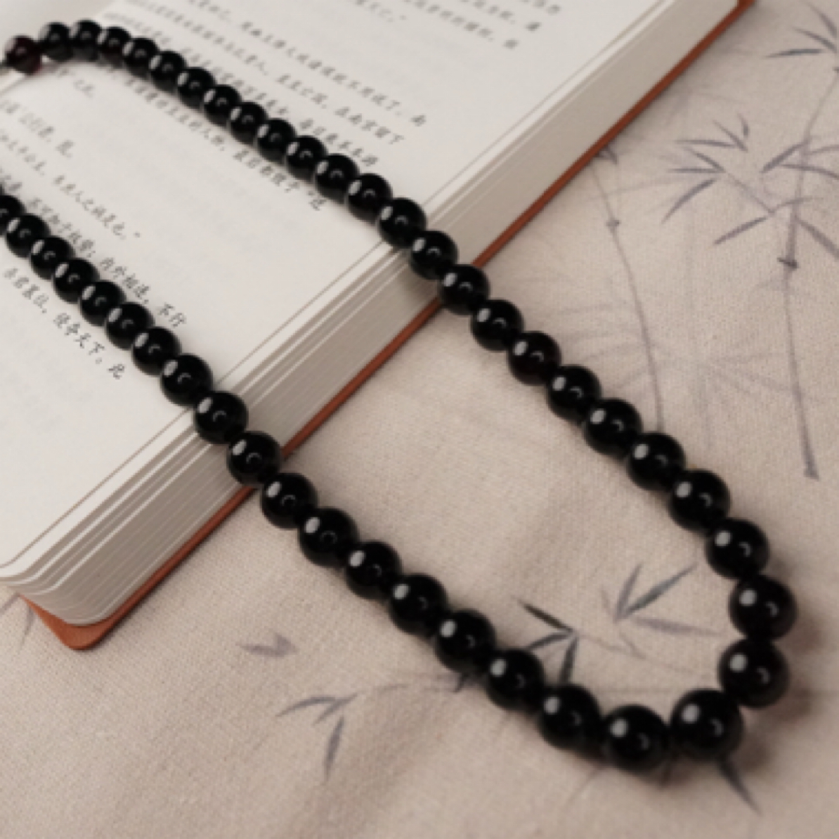 【景轩珠宝】8+缅甸天然翳珀妈妈链项链时尚轻奢颈链简约百搭气质wr