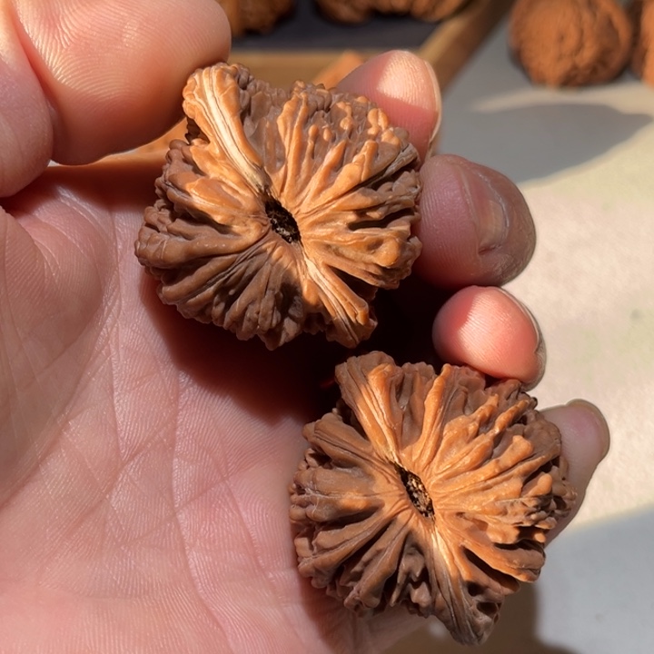 把件文玩核桃43全品四座楼