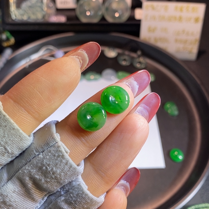 【闪购商品】翡翠挂件未镶嵌扣