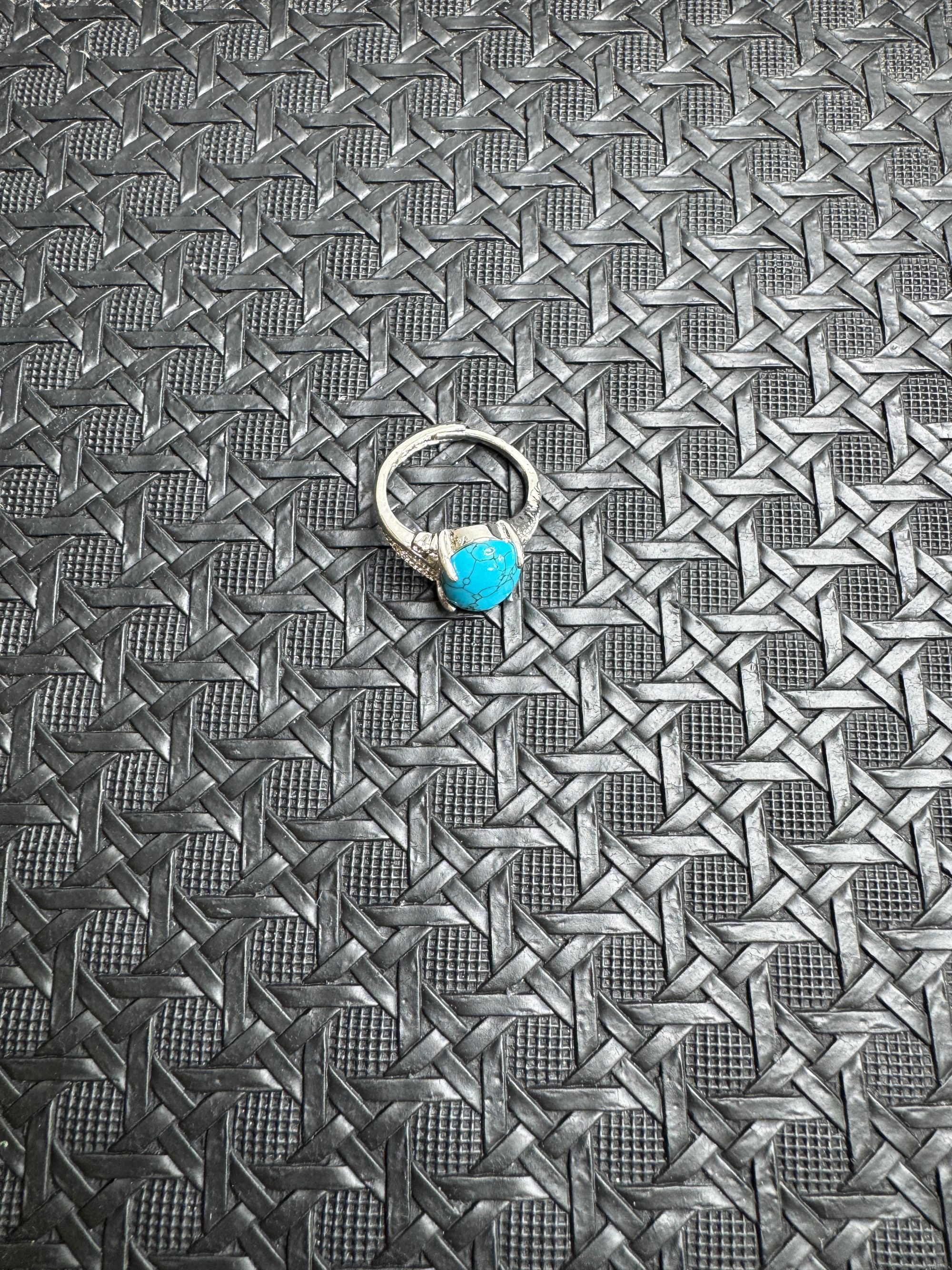 戒指 高瓷蓝设计款戒指