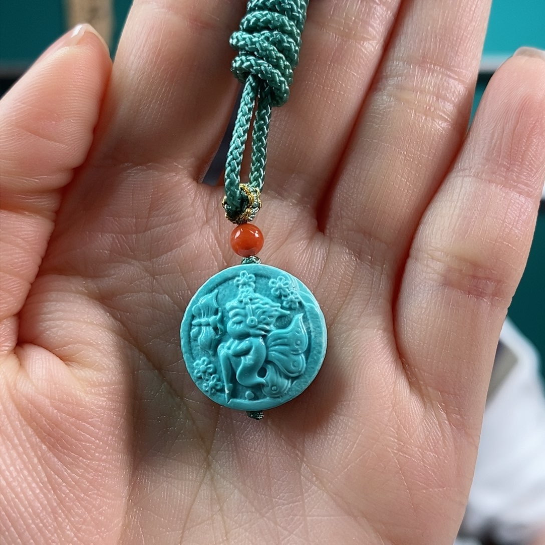 绿松石珠宝奇石未镶嵌