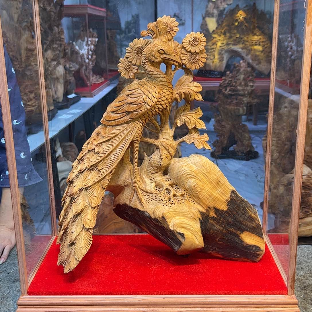 柏木（崖柏）崖柏孔雀