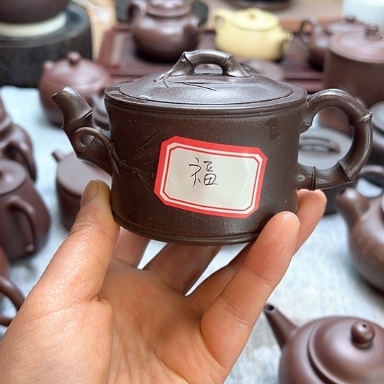 紫砂茶壶福**前黄龙山原矿