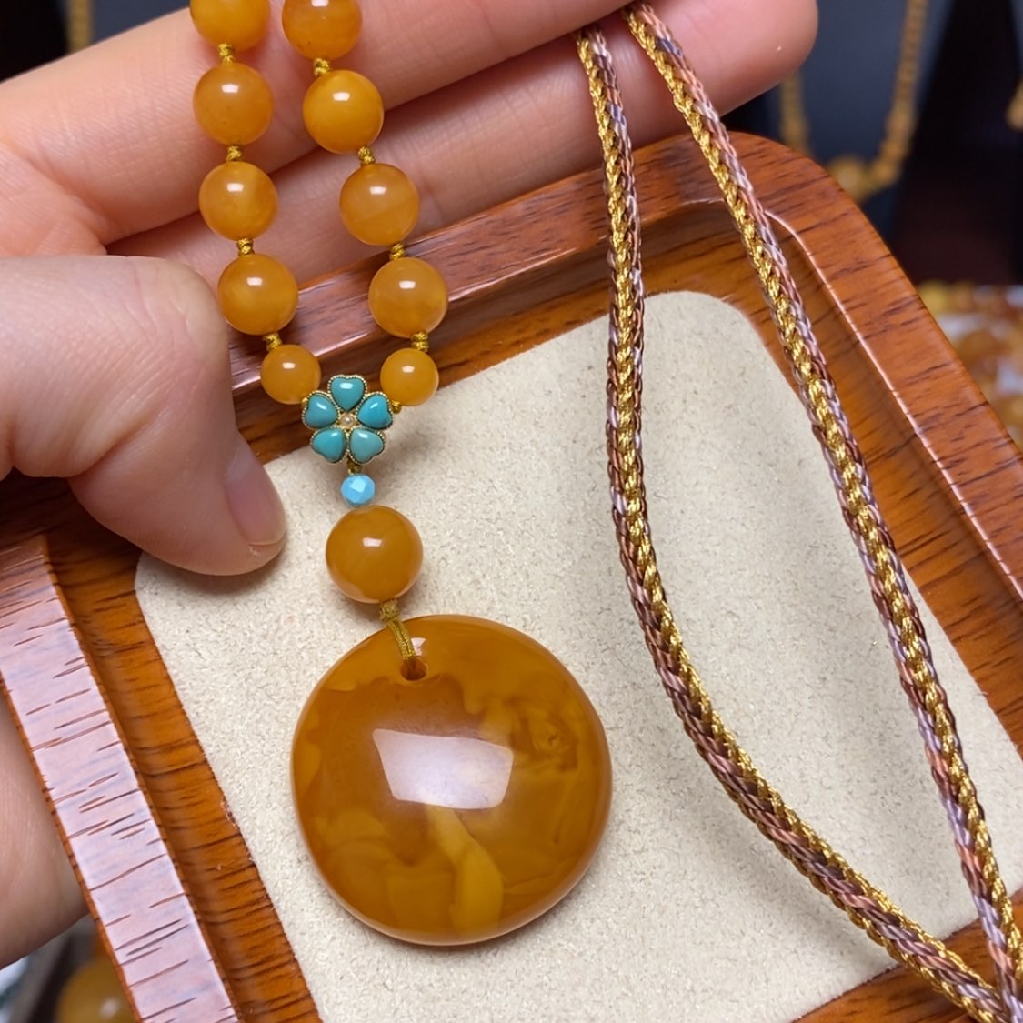 【闪购商品】未镶嵌蜜蜡颈饰项链