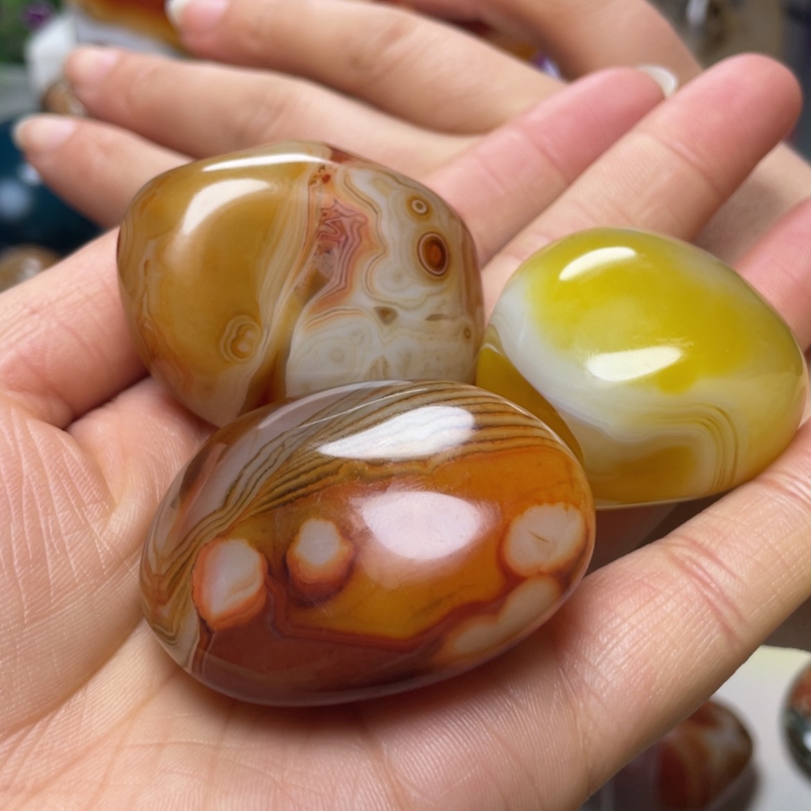 【闪购商品】未镶嵌玛瑙/玉髓珠宝奇石飝