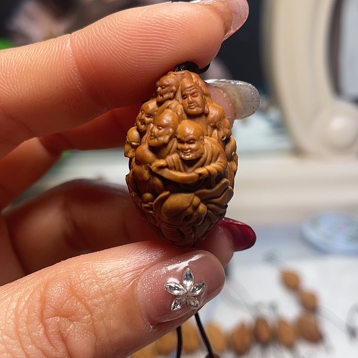 橄榄核吊坠橄榄核