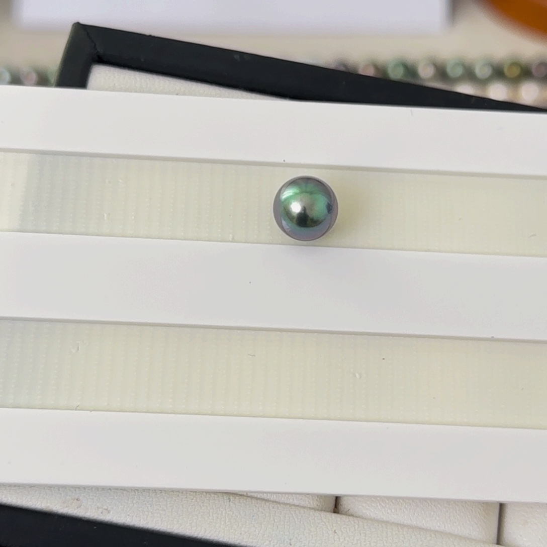 海水珍珠裸珠未镶嵌大溪地裸珠9.3mm可定制爱