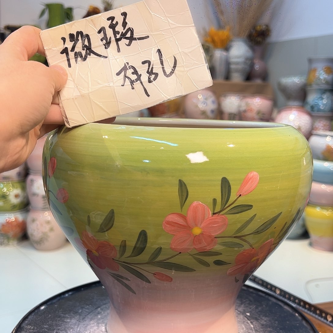 景德镇陶瓷花盆123