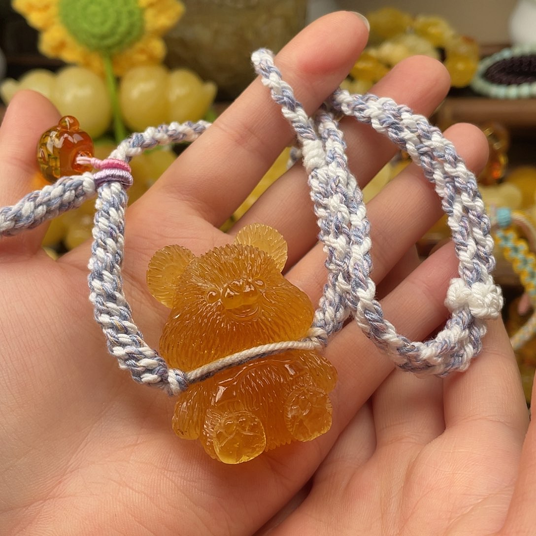 琥珀未镶嵌珠宝奇石