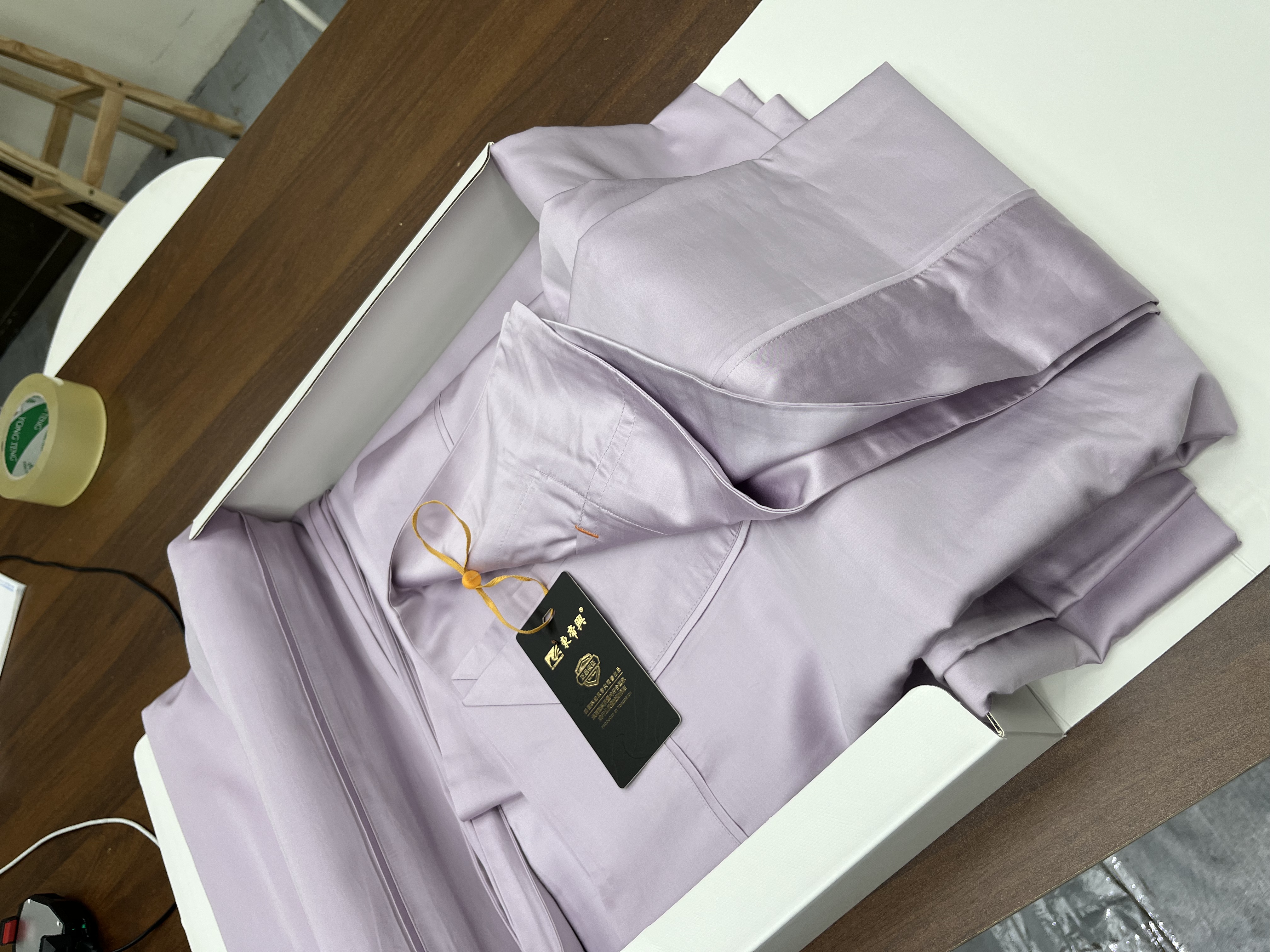 【栖锦专享】御品棉工艺款LF超细旦天丝棉80s床单床笠四件套