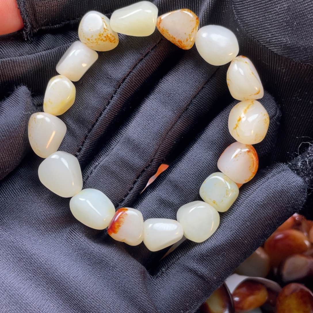 和田玉手链未镶嵌