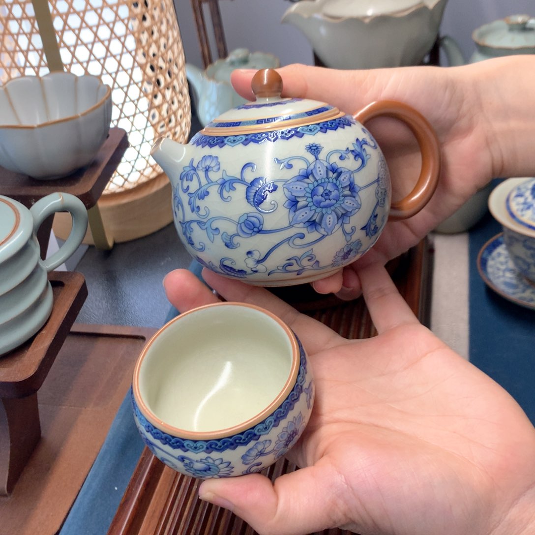 壶陶瓷茶具套装家用陶瓷茶具套装茶具