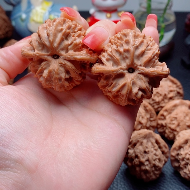 文玩核桃把件苹果园43