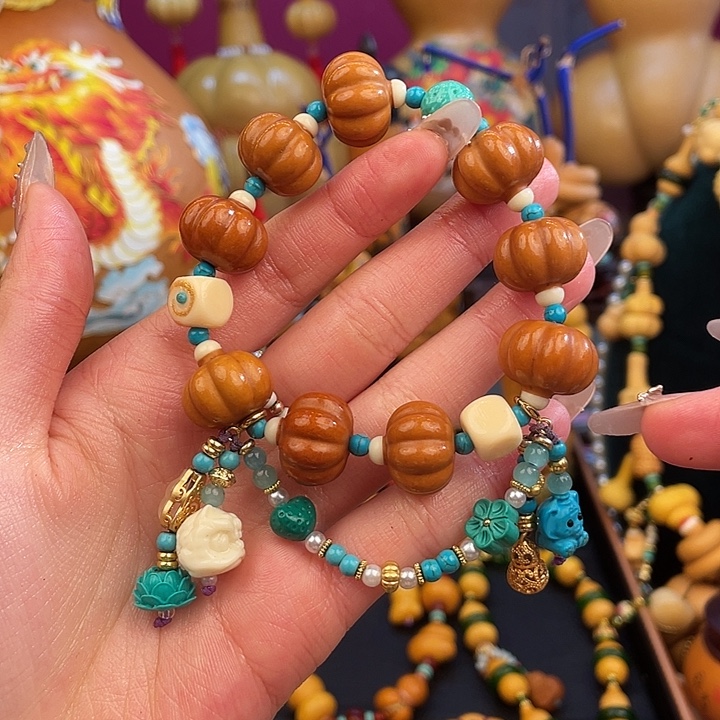 棉***糖手串/手链贝壳葫芦葫芦葫芦葫芦