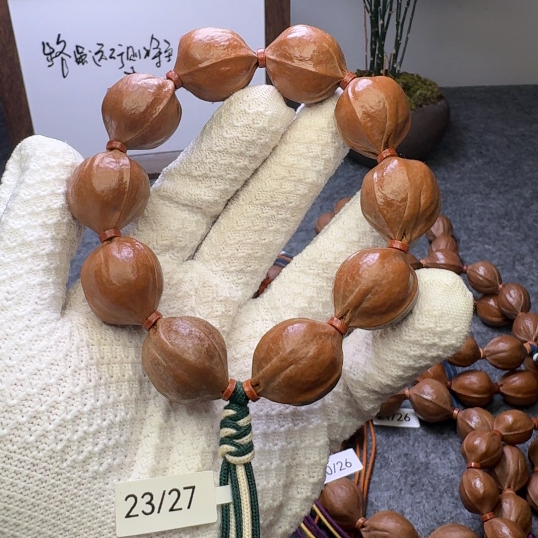 默***默橄榄核手串/手链23/27鲨鱼背