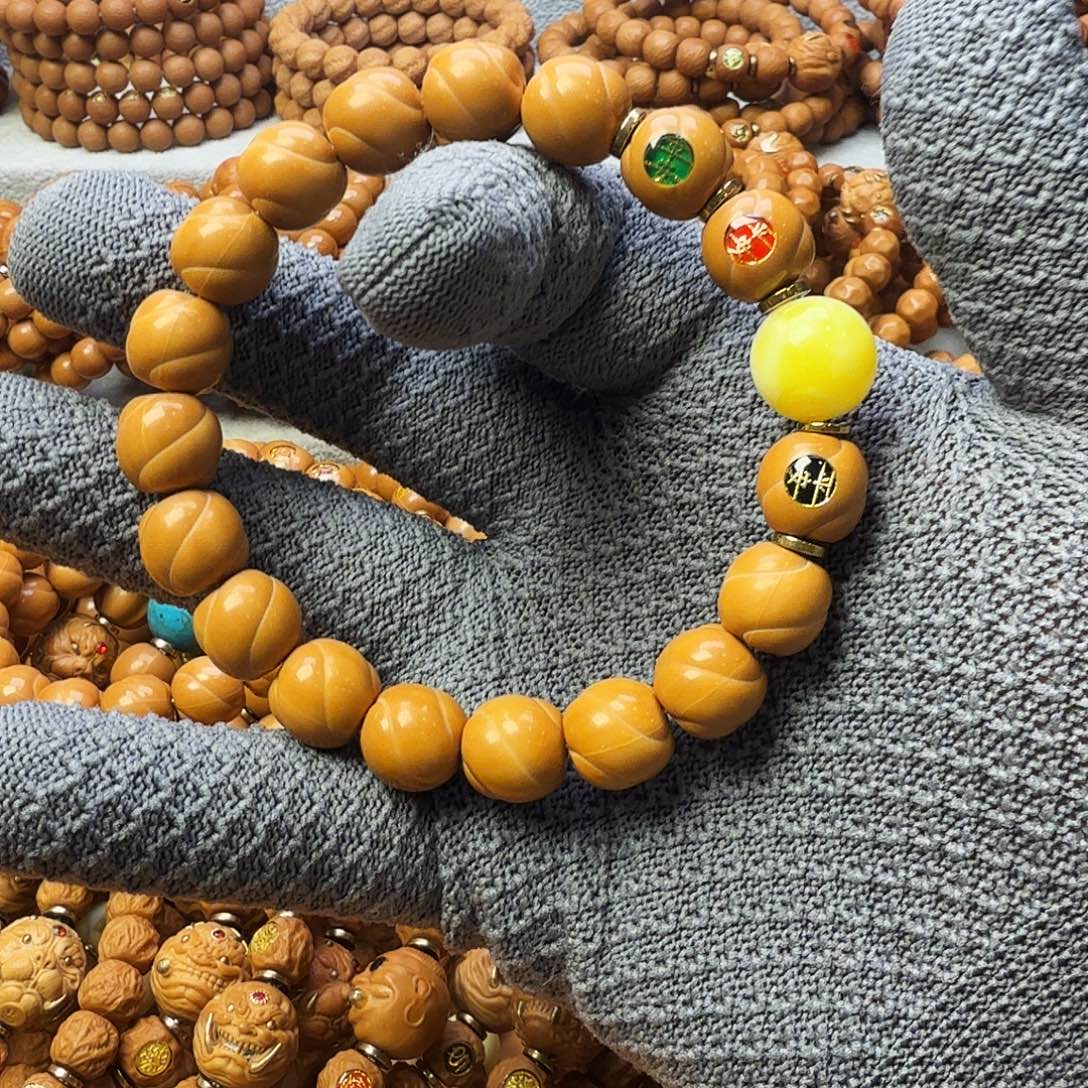 猴头核桃手串麻花