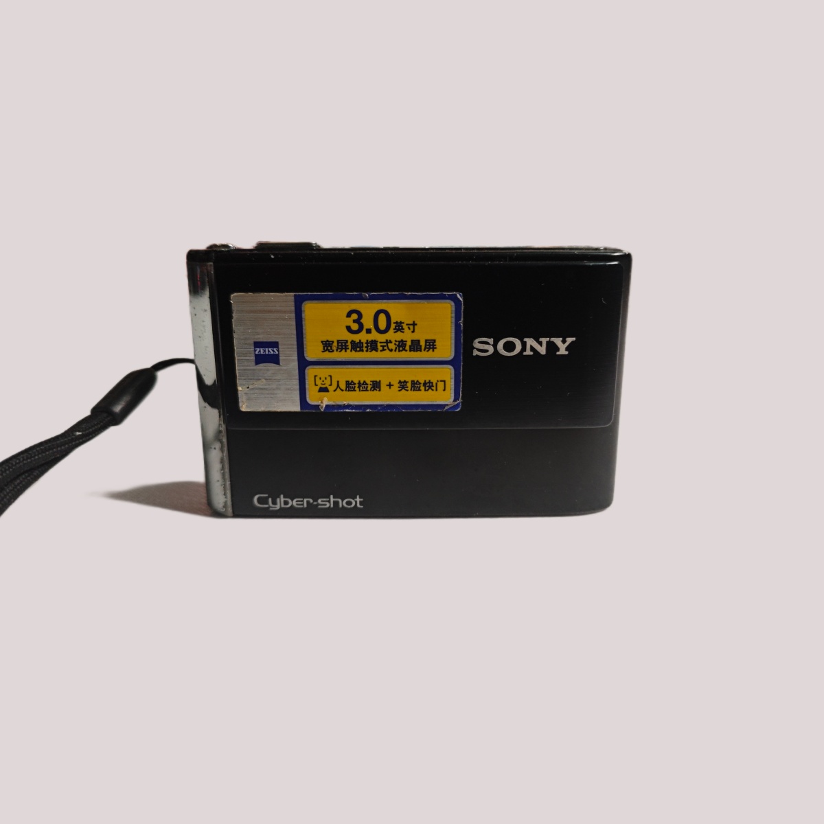 8新 Sony/索尼 T70 810万像素3倍光学变焦触摸屏数码相机人像奶油