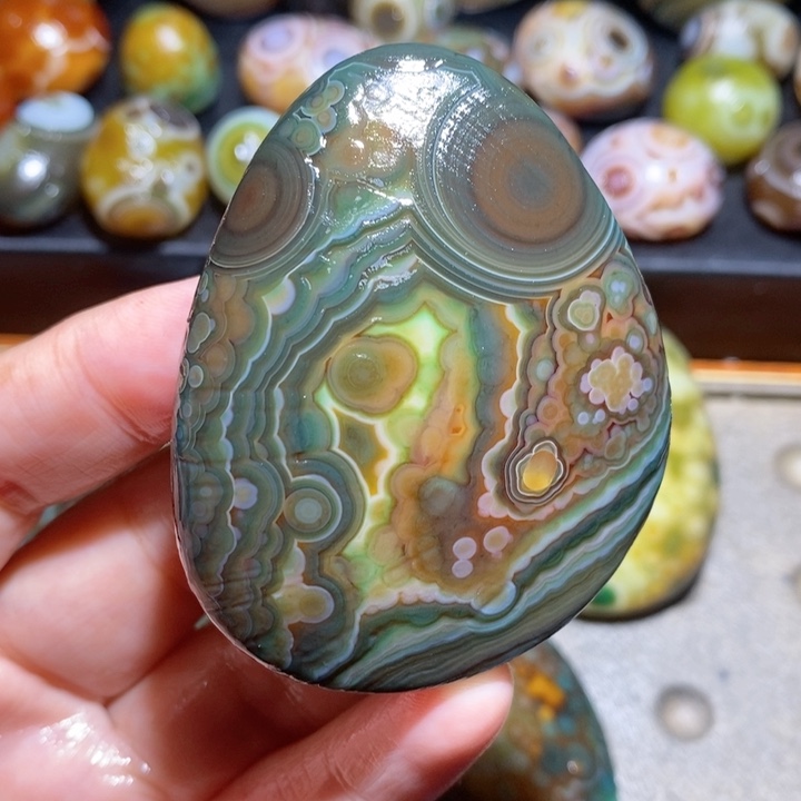 未镶嵌玛瑙/玉髓珠宝半成品187