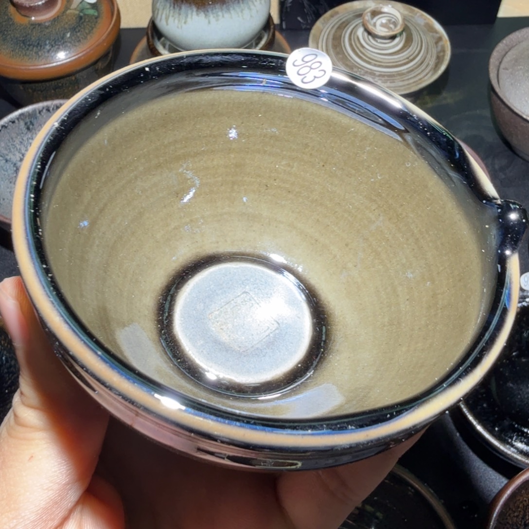 志***茶盏精品柴烧自烧自卖983