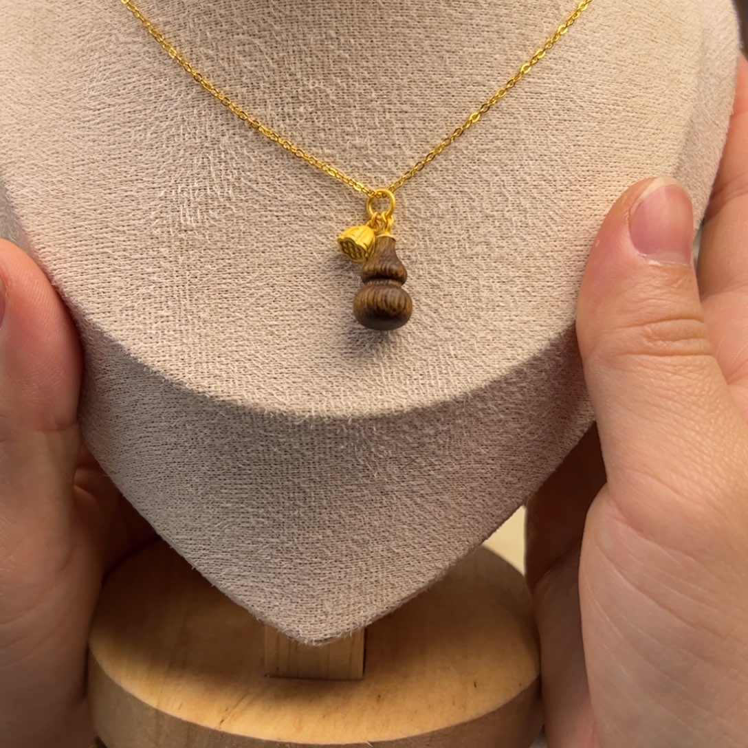 银S925葫芦随行脖挂配饰