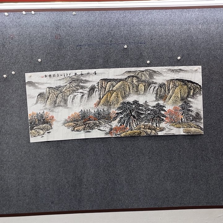 国画国画作品入选46