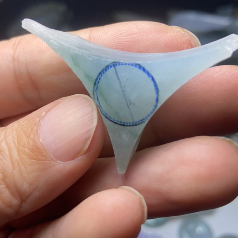 飘花翡翠小边料时尚百搭边角料12-13的料子