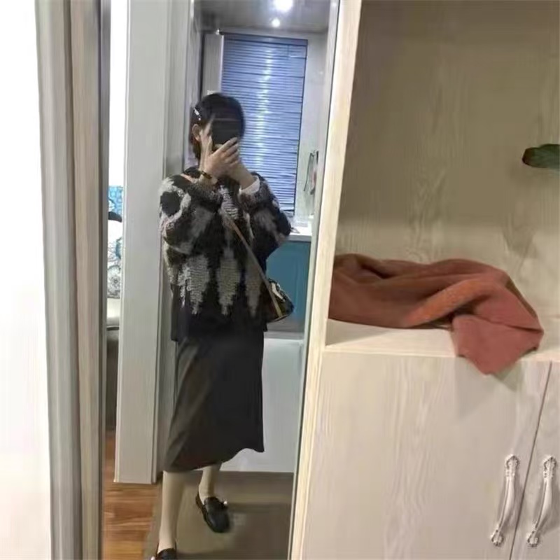 【NAVS•暄R】NN551-时尚女装设计感针织衫休闲重工百搭气质显瘦