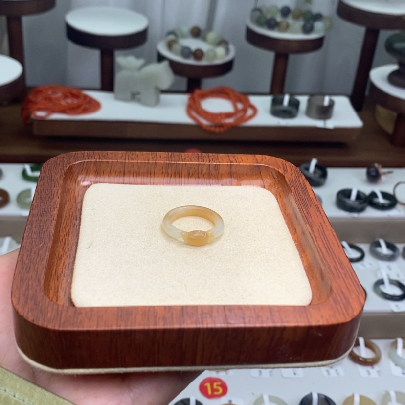 【闪购商品】未镶嵌戒指和田玉 清仓特价3