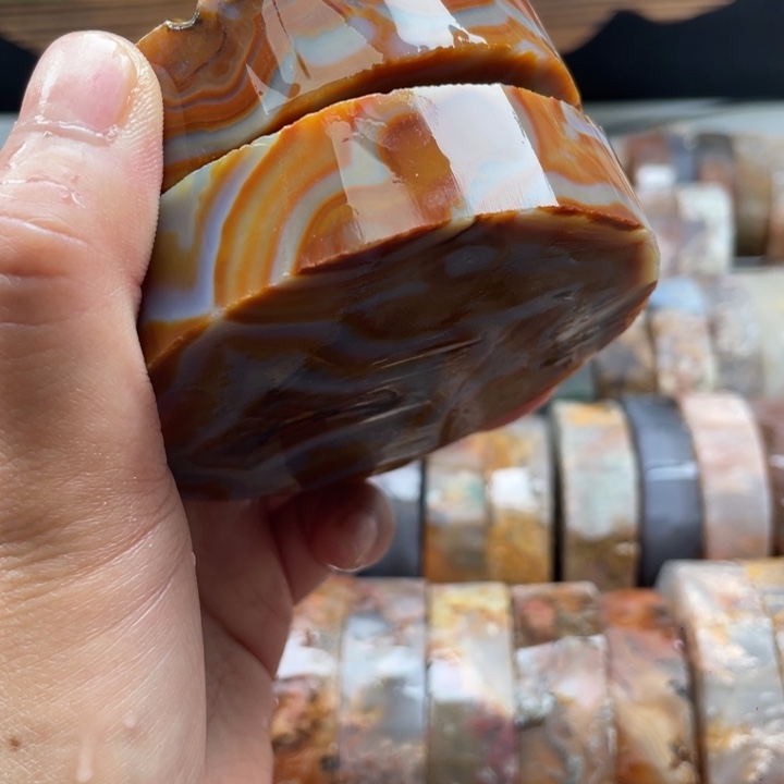 江***环定制玛瑙定制手镯口径58.60不退不换