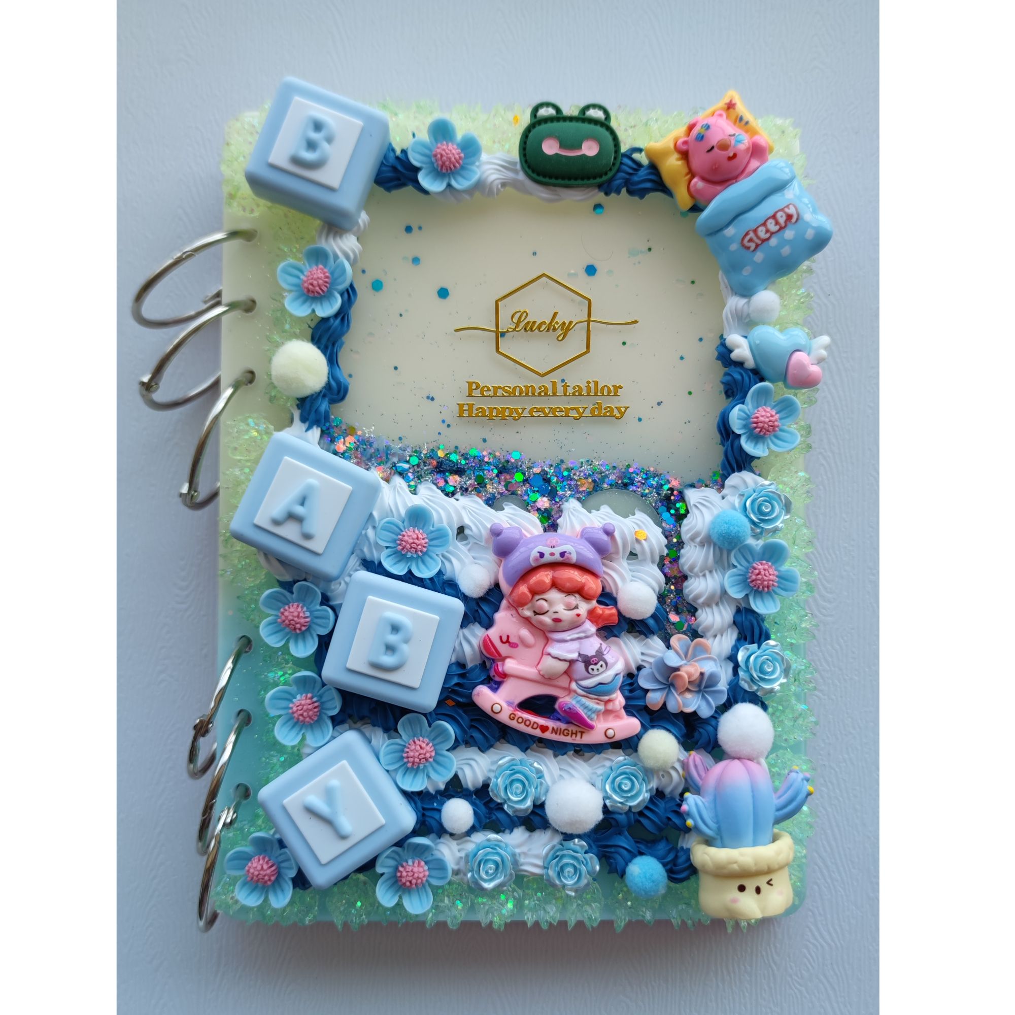 纯手作重工高定礼品手账本