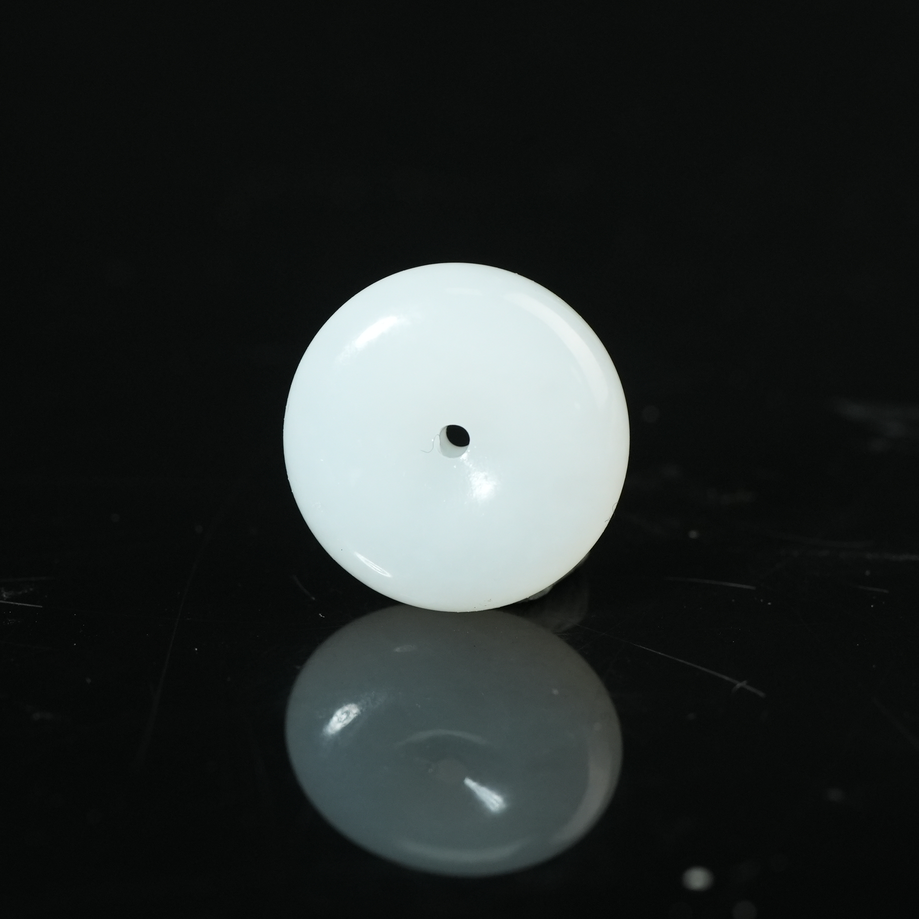 清代和田白玉平安扣【华豫之门】ZDW2502141002多样性发货