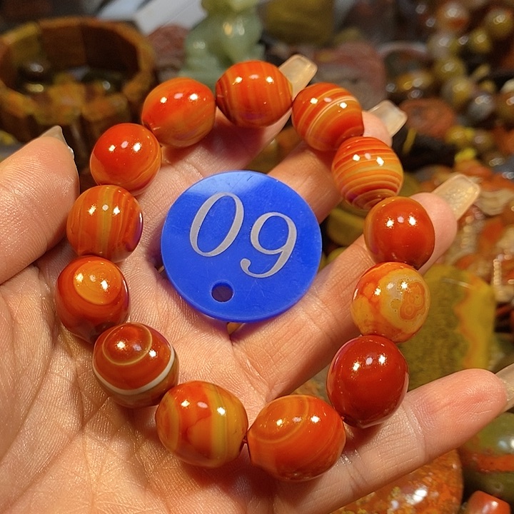 玛瑙/玉髓手链未镶嵌阿*