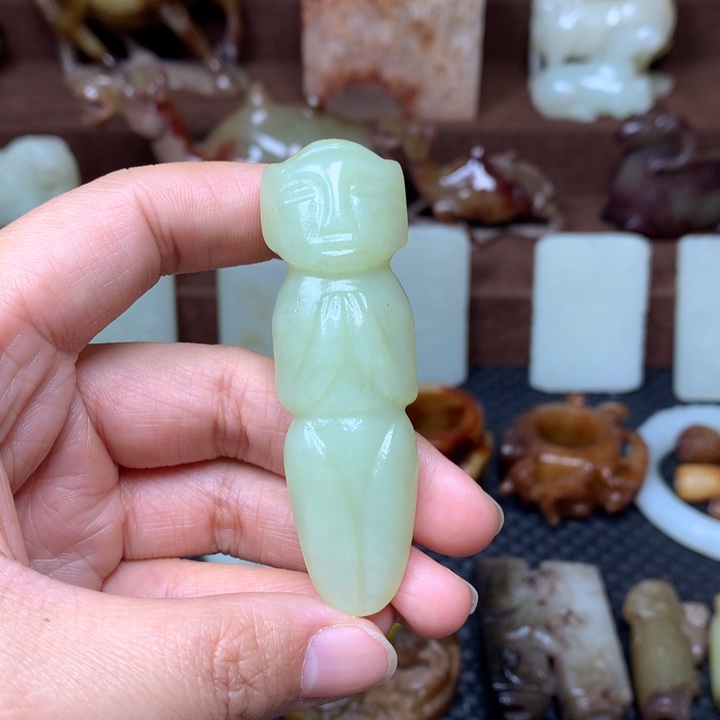 和田玉把件未镶嵌