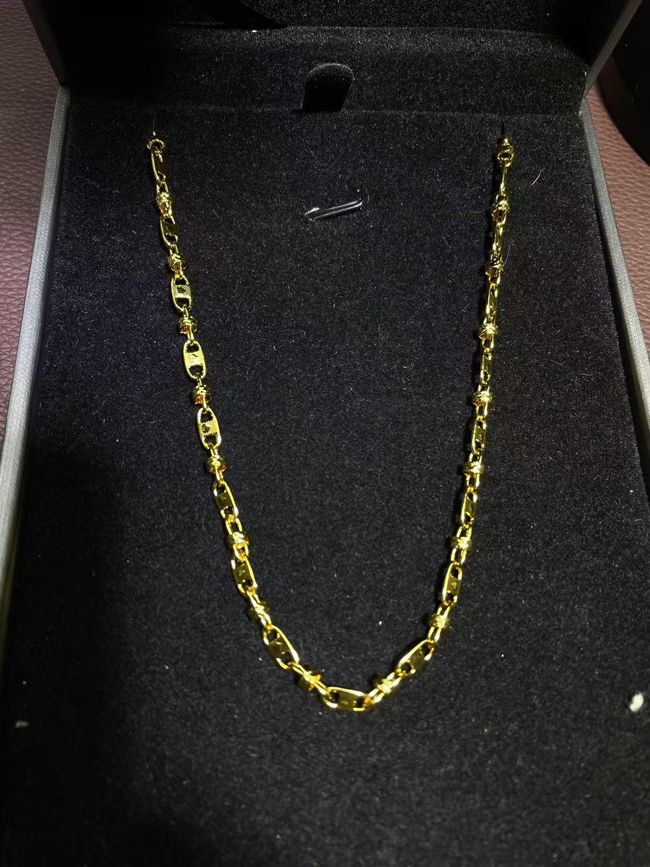 非金属珐琅项链 【米米甄选 高端大气】黄色项链W-2512