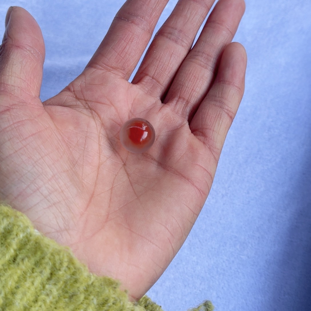 南红玛瑙颈饰合金木**鱼