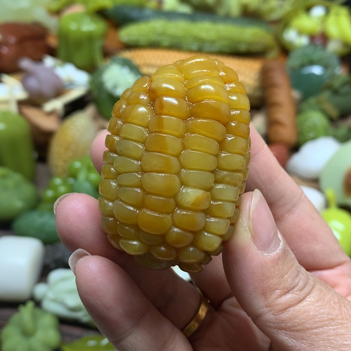 蛇纹石玉未镶嵌手把