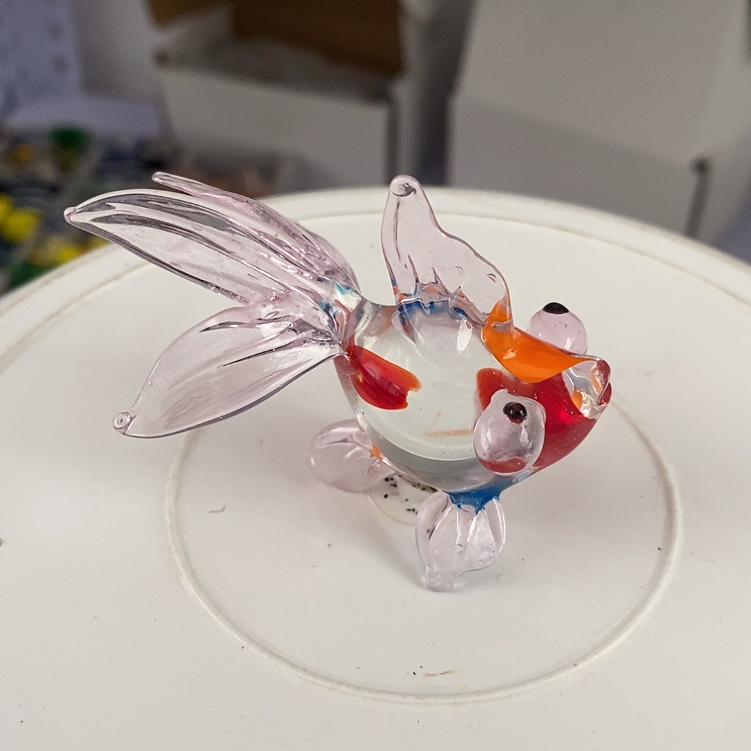 手工艺品琉璃金鱼