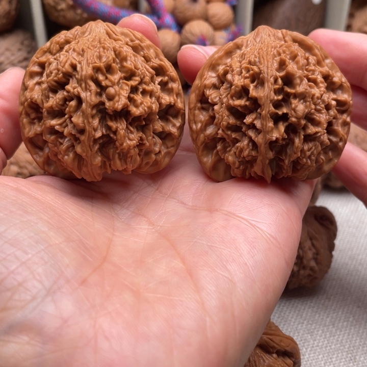 吊坠文玩核桃46满天星