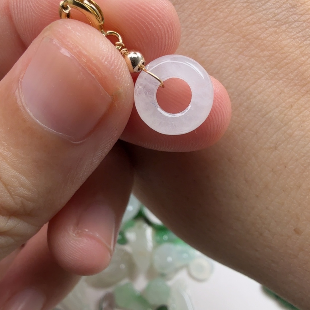 翡翠未镶嵌颈饰48