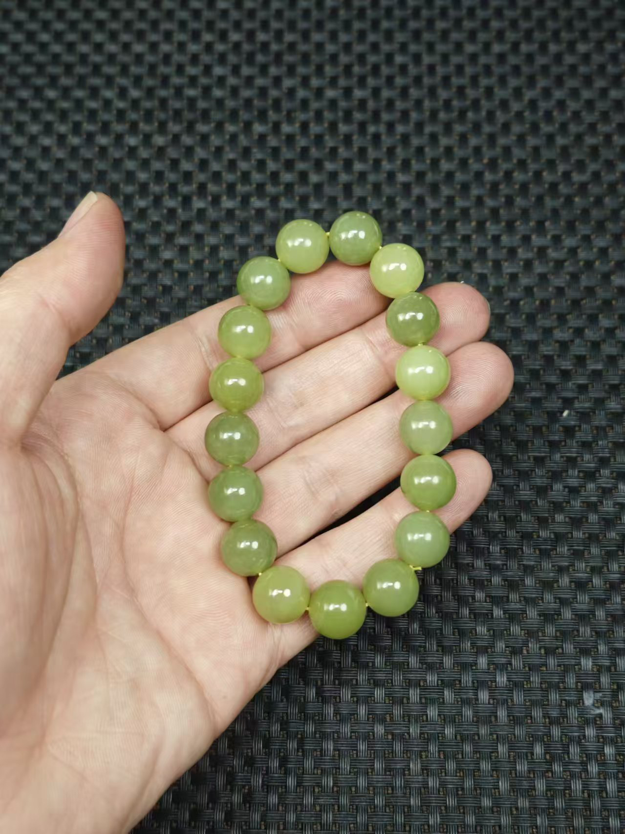 天然和田玉老料手串1.30清货2