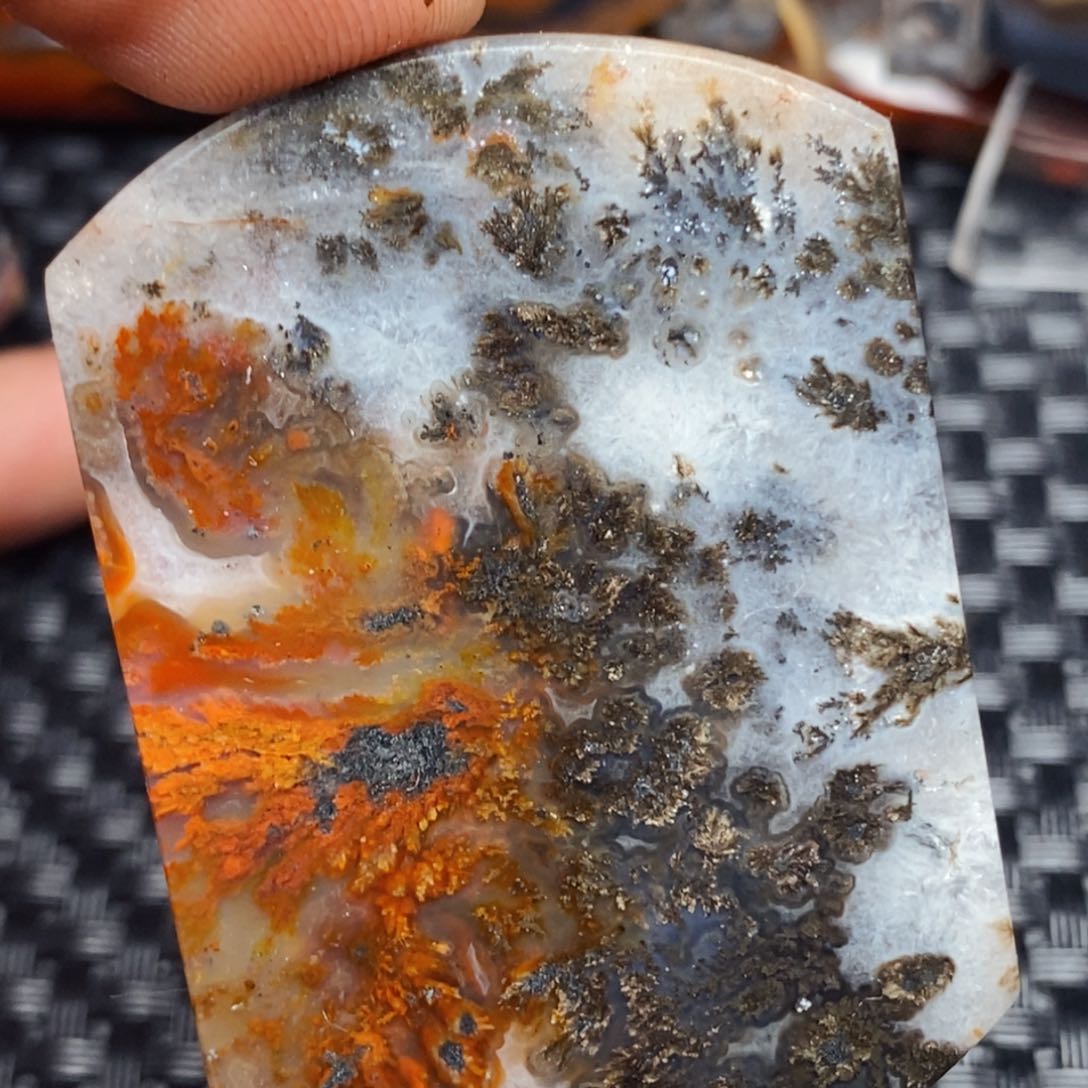 玛瑙/玉髓吊坠(不含链)未镶嵌老*