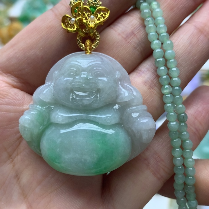 颈饰未镶嵌翡翠翡翠